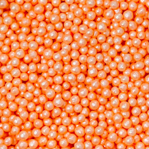 Pérola P Laranja Cód.427LR (Pact. c/ 50gr. Med. aprox. 0,03mm)