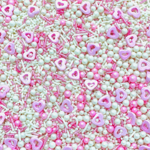 Sprinkles Coração vazado Cód.550 (Pacote c/ 50g) Sprinkles Coração vazado Cód.550 (Pacote c/ 50g)