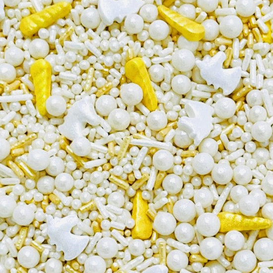 Sprinkles Unicorn White Cód.552 (Pacote c/ 50g) Sprinkles Unicorn White Cód.552 (Pacote c/ 50g)