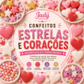 Confeitos Estrelas / Corações 