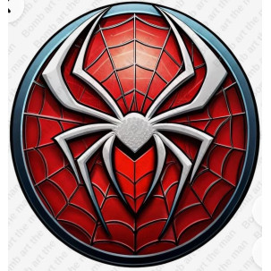Papel de Arroz   HOMEM ARANHA (HA012) TAM.A4