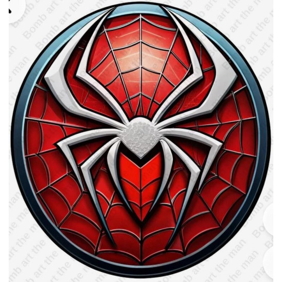Papel de Arroz   HOMEM ARANHA (HA012) TAM.A4