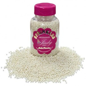 P&eacute;rola P Branca C&oacute;d. P427BR (Pote c/ 100gr. Med. aprox. 0,03mm)