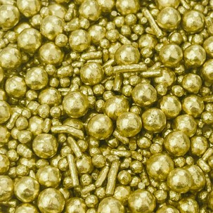 Sprinkles Gold Cód.512DR (Pacote c/ 50g) Sprinkles Gold Cód.512DR (Pacote c/ 50g)