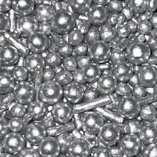 Sprinkles Silver Cód.512PA (Pacote c/ 50g)