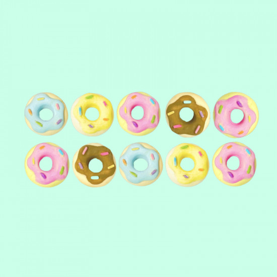 Donuts P Cód.643 (Pct. c/ 10 pçs. Med. 1,2cm)