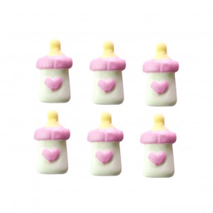 Mamadeira Cód.201 (Pacote c/ 6 pçs. Medidas 1,5cm x 2,5cm)