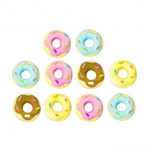 Donuts P Cód.643 (Pct. c/ 08 pçs. Med. 1,2cm) Donuts P Cód.643 (Pct. c/ 08 pçs. Med. 1,2cm)