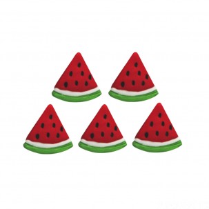 Melância Cód.437 (Pacote c/ 5 pçs. Medidas 2cm x 2,5cm) Melância Cód.437 (Pacote c/ 5 pçs. Medidas 2cm x 2,5cm)