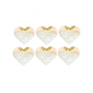 Noiva Boton Cód.269 (Pacote c/ 6 pçs. Medidas 2cm x 2,5cm)