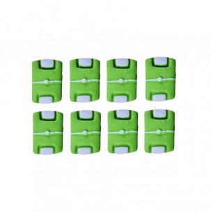 Campo de Futebol Cód.321 (Pacote c/ 06 pçs. Medidas 2cm x 1,5cm)