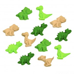 Dinossauros Mini Cód.393 (Pacote c/ 10 pçs. Medidas 2cm x 1,5cm)