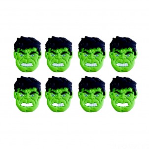 Hulk Cód.478 (pacote c/ 06 pçs. Medidas 2,5cm x 2,5cm) Hulk Cód.478 (pacote c/ 06 pçs. Medidas 2,5cm x 2,5cm)