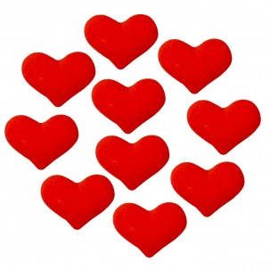 Coração G Cód.019 (Pacote c/ 10 pçs. medidas 2cm x 1,5) Coração G Cód.019 (Pacote c/ 10 pçs. medidas 2cm x 1,5)