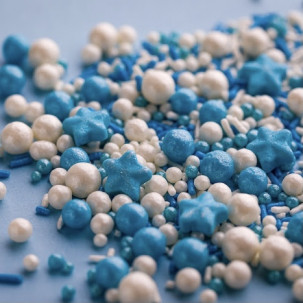 Sprinkles Star Blue Cód.522 (Pacote 50g) Sprinkles Star Blue Cód.522 (Pacote 50g)