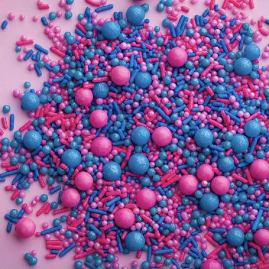 Sprinkles Pink and Blue Cód.510 (Pacote c/ 50g)