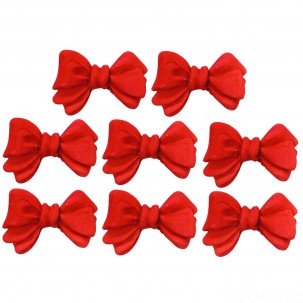 Laço G Cód.706 (Pacote c/ 06 pçs. Medidas 3cm x 2cm)