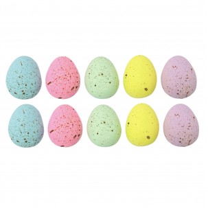Páscoa Ovinhos Coloridos Cód.101 (Pct c/ 10 pçs. Medidas 1,5cm x 1,5cm)