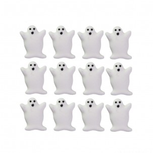Fantasminha Cód.155 (Pacote c/ 08 pçs. Medidas 1,3cm x 1,3cm)