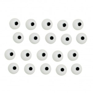 Olhos Cód.655  (Pacote c/ 12 pçs. Med. 1cm)