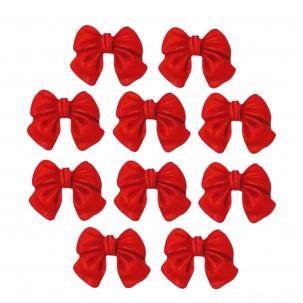 Laço Charm Cód.636 (Pacote c/ 6 pçs. Medidas 2cm x 2cm)