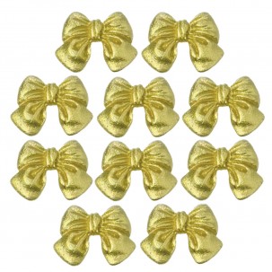 Laço Charm Dour Cód.636 (Pacote c/ 06 pçs. Medidas 2cm x 2cm)