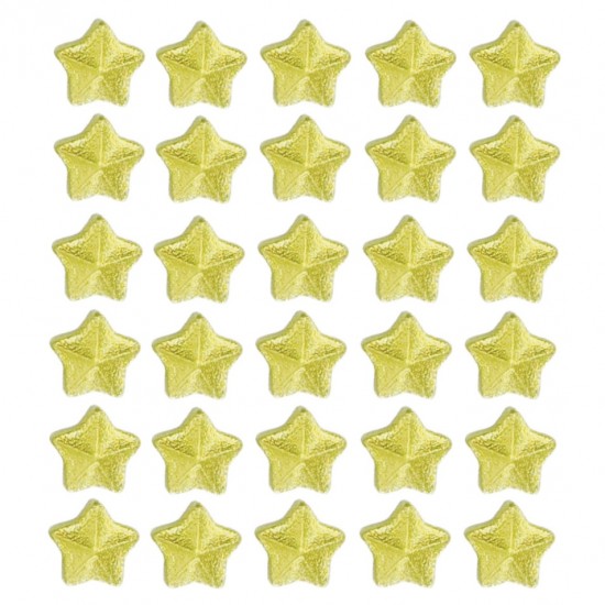 Estrela 3D Cód.607 (Pacote c/ 30 pças. Medida 1,2cm)