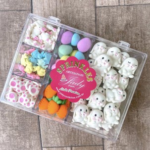 Caixa Organizadora de Confeitos c/ Logo Jady Confeitos (Sem os Confeitos)