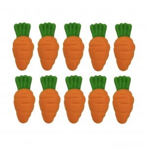 Páscoa Cenoura p Cód.093 (Pct c/ 08 pçs. Medidas 1cm x 2cm)