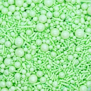 Sprinkles Verde Pastel Cód.530VD (Pct. c/ 50g) Sprinkles Verde Pastel Cód.530VD (Pct. c/ 50g)