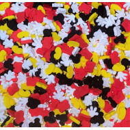 Mikey Mix figuras Cód.621 (Pacote c/ 15g. Medidas 1cm)