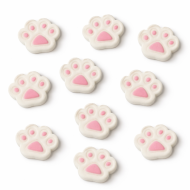 Páscoa Patinhas de Coelho Cód.105 (Pct c/ 10 pçs. Medidas 1,5cm x 1,5cm)