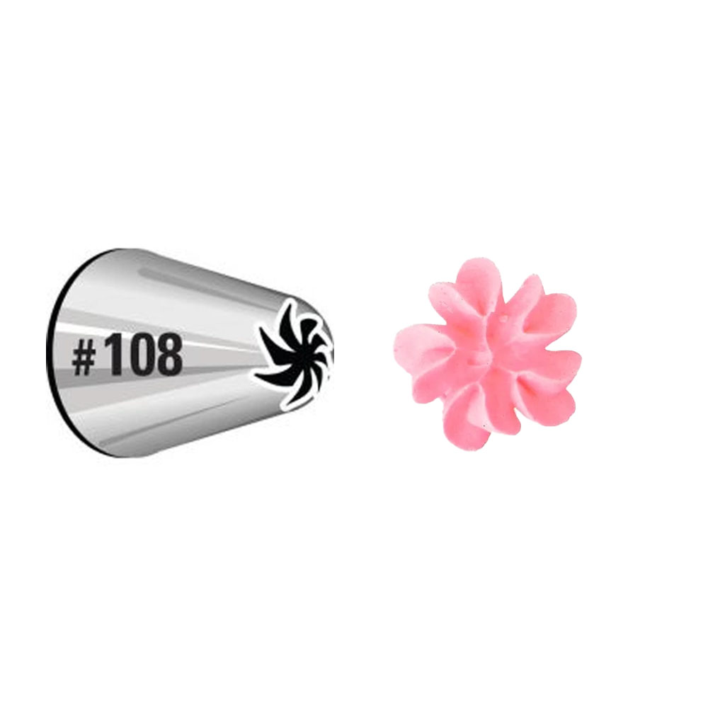 Bico De Confeitar Flor 108 Wilton Minha primeira experiência com o bico de confeitar foi desastrosa. bico de confeitar flor 108 wilton