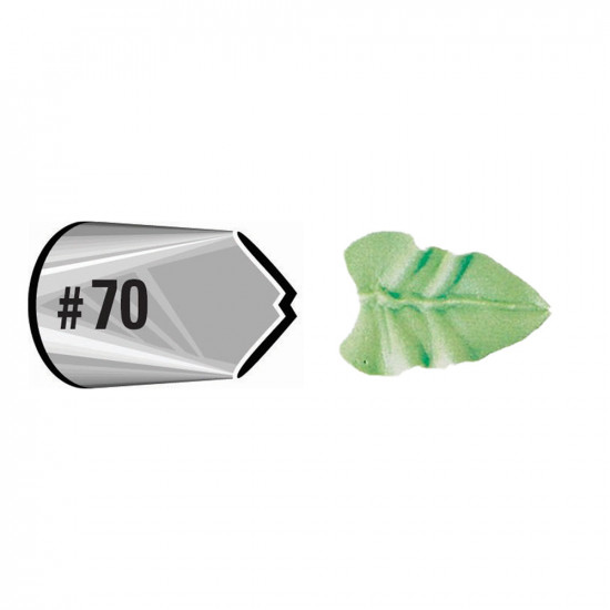 Bico de Confeitar Folha 70 Wilton Bico de Confeitar Folha 70 Wilton