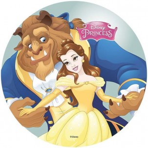 Papel Arroz BELA E A FERA (BF001)  TAM.A4