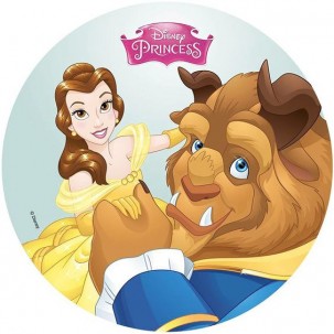 Papel Arroz  BELA E A FERA (BF008) TAM.A4