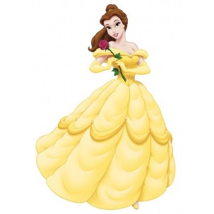 Papel Arroz BELA E A FERA (BF021)  TAM.A4