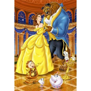Papel Arroz BELA E A FERA (BF034)  TAM.A4