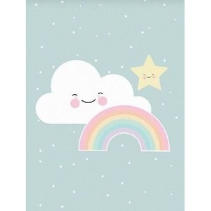 Papel de Arroz  CHUVA DE AMOR (CA011) TAM.A4