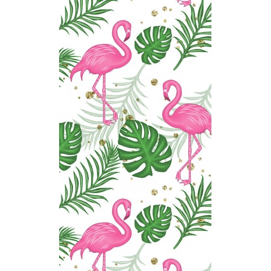 Papel de Arroz 33 x 54 cm Tropical Flamingo