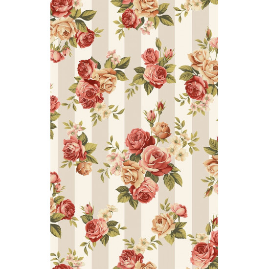 Papel de Arroz  FLORAL (FL039) TAM.A4