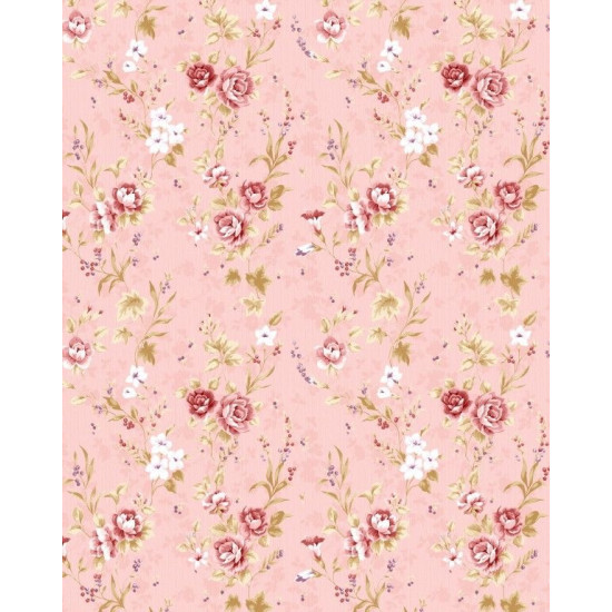 Papel de Arroz  FLORAL (FL051) TAM.A4