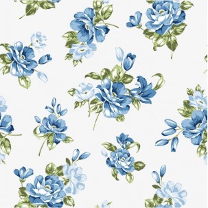 Papel de Arroz  FLORAL FL052) TAM.A4