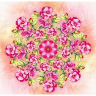 Papel de Arroz  FLORAL (FL063) TAM.A4