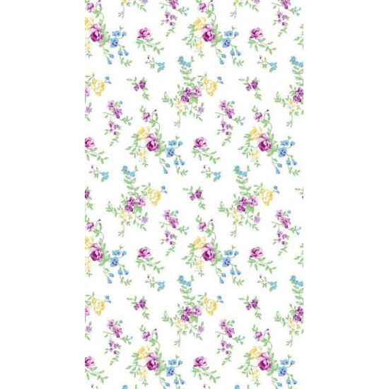 Papel de Arroz  FLORAL (FL084) TAM.A4