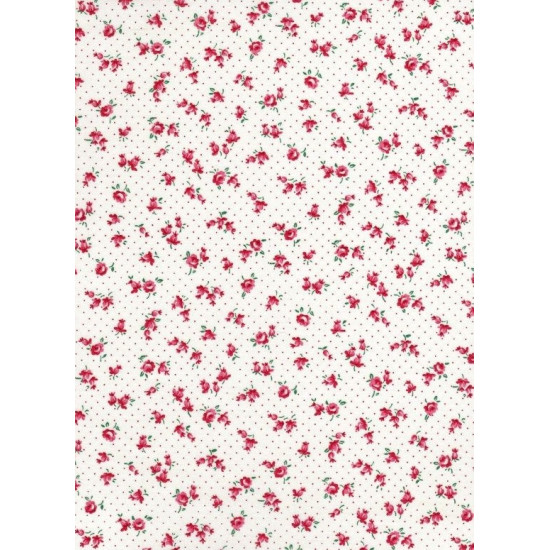 Papel de Arroz  FLORAL (FL089) TAM..A4