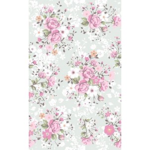 Papel de Arroz  FLORAL (FL090) TAM.A4