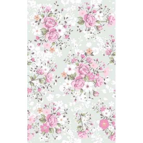 Papel de Arroz  FLORAL (FL090) TAM.A4