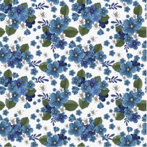 Papel de Arroz  FLORAL (FL017) TAM.A4