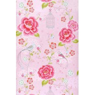 Papel de Arroz  FLORAL (FL025) TAM.A4